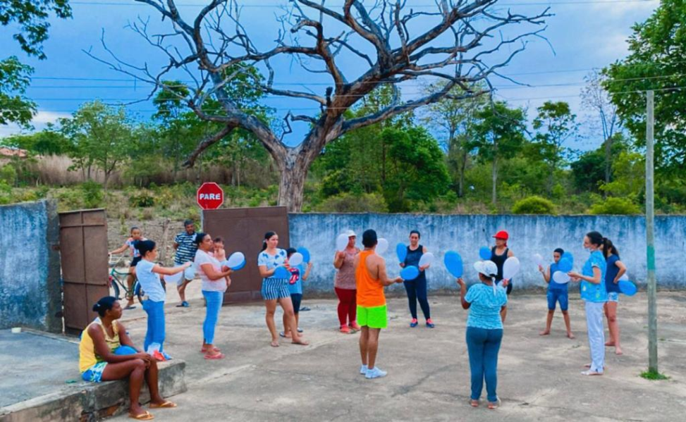 ATIVIDADE FÍSICA NA COMUNIDADE DO SALOBRO 
